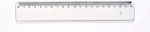 Ruler Plastic Transparent 20cm 20cm