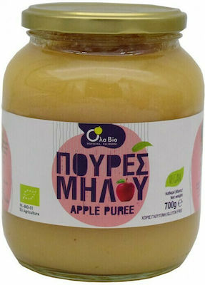 Όλα Bio Mashed Fruit with Flavour Μήλο Sugar Free 700gr