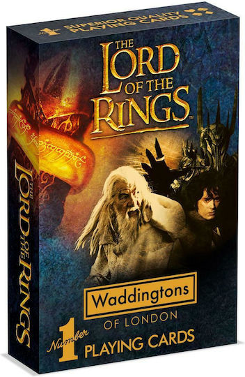 Winning Moves Waddingtons No.1 Колекционерска Тесте Властелинът на пръстените Хартиена за Покер