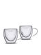 Lamart Vaso Σετ Φλιτζάνια Espresso Γυάλινα Διάφανα 75ml 2τμχ