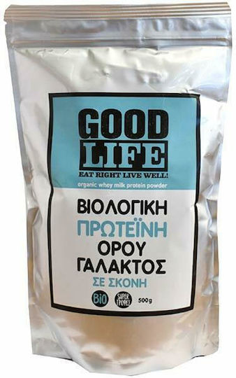 Good Life Organic Whey Milk Protein Βιολογική Πρωτεΐνη Ορού Γάλακτος 500gr