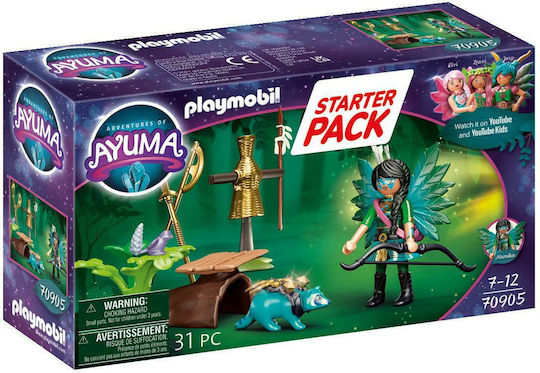Playmobil Ayuma Starter Pack Knight Fairy με Ρακούν για 7-12 ετών