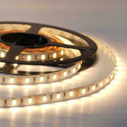 Fos me Bandă LED 12V Alb Cald Lumină 1m