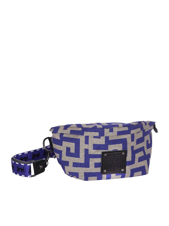 Ames Ostrako Bum Bag pentru Talie Beige/Blue