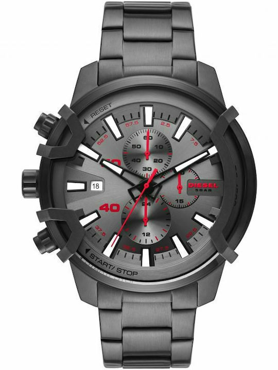 Diesel Griffed Ανδρικό Ρολόι 48mm Χρονογράφος Μ...