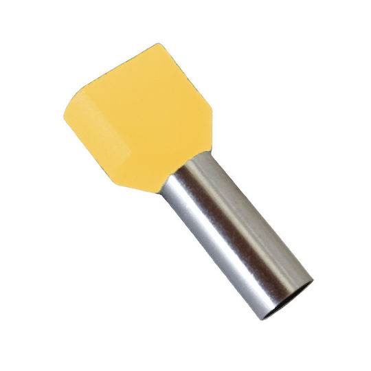 Elmark Insulated Wire Ferrule Terminal TЕ16-14 Yellow 100pcs 59031TE