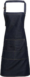Premier Ποδιά Barista / Bartender Ολόσωμη PR126 Navy Μπλε