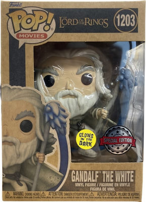 Funko Pop! Filme: Lord of the Rings - Gandalf The White 1203 Luminează în întuneric Ediție Specială