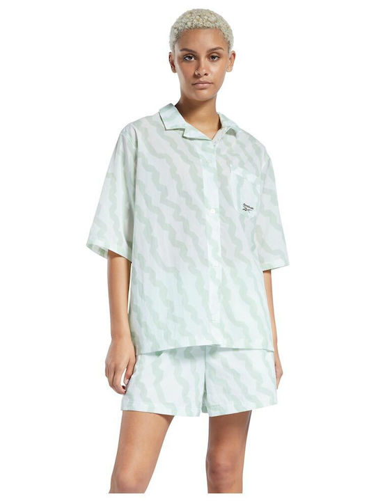 Women's Short Sleeve Shirt Light Sage