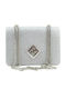 Geantă de damă Crossbody Argintie