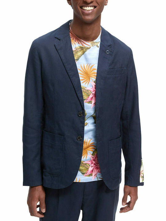 Scotch & Soda Men's Summer Suit Jacket Regular ...