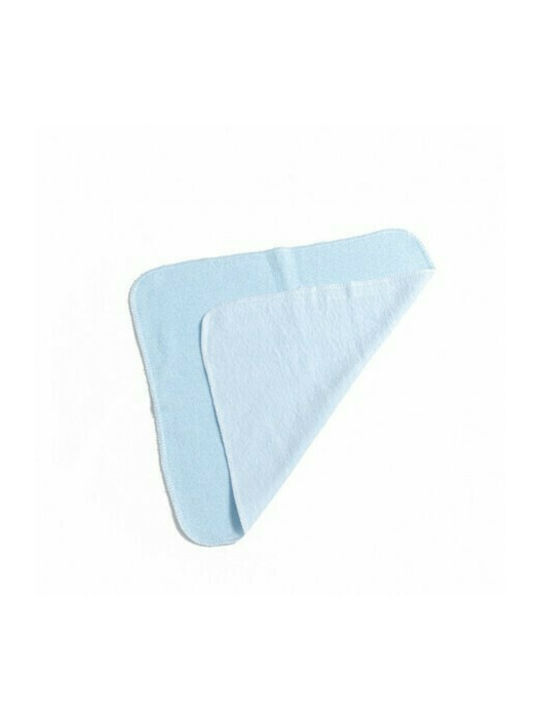 Nona Bebe Shoulder Burp Cloth Light Blue 28x28cm.
