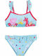 Sun City Kinder Badeanzug Bikini Hellblau