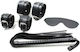 Toyz4lovers Basic Bondage Kit BDSM Kit Basic Bondage Kit σε Μαύρο Χρώμα 4τμχ