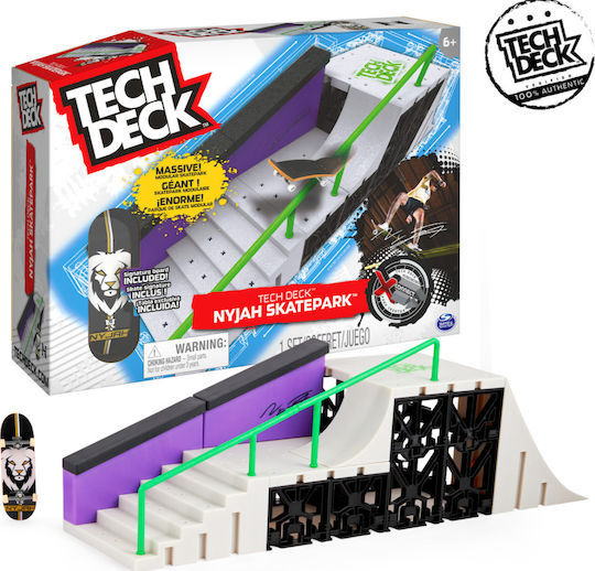 Spin Master TechDeck X-Connect Park Creator Nyjah Skatepark for 6+ Ages (Miscellaneous Designs)