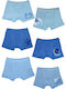 Pretty Baby Kinder-Set mit Boxershorts Blau 6Stück