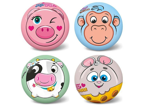Startoys Fețe de animale Minge Aer Copii Multicolor 23cm.