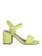 Leder Sandalen Lemon