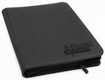 Ultimate Guard Game Accessory 8-Pocket Zipfolio XenoSkin Pro-Binder Black UGD010432