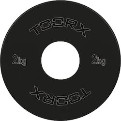 Toorx Δίσκος Ολυμπιακού Τύπου Λαστιχένιος 1 x 2kg Φ50mm