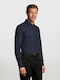 Sol's Blake Men- Herren Langarm Hemd Arbeit Blau Dunkelheit