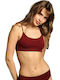 Women's Bra Burgundy