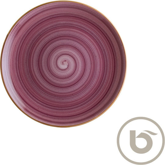 Bonna Blackberry Farfurie joasă din Porțelan Violet cu Diametru 27cm 12buc