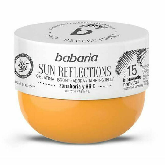 Babaria Sun Reflections Carrot & Vitamin E Αντηλιακή Κρέμα Σώματος SPF15 300ml