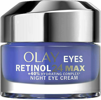 Olay Retinol 24max Ενυδατική & Αντιγηραντική Κρέμα Ματιών κατά των Μαύρων Κύκλων με Ρετινόλη 15ml