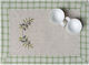 Silk Fashion Σουπλά Υφασμάτινο Πράσινο 50x35cm