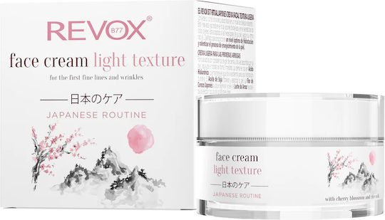 Revox Japanese Ritual Light Cremă Hidratare Pentru Față Cu Acid Hialuronic 50ml