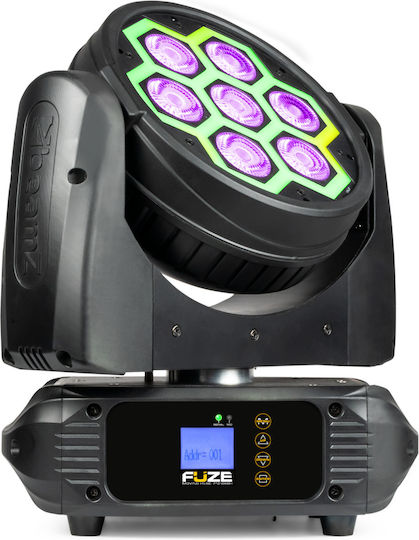 BeamZPro Lumina în mișcare LED cu Cap Robotic Fuze712 RGBW