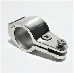 Oțel inoxidabil Silver 25F Hinge 25F Suport pentru lentile de barcă SS316 (2,5x7,5cm) - Argintiu strălucitor