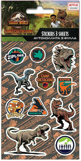 Diakakis Stickers Jurassic World 300pcs