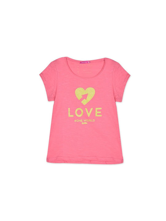 BodyTalk Kinder-T-Shirt Fuchsie