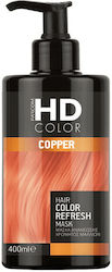 Farcom HD Hair Color Refresh Mask Temporary Dye Copper 400ml