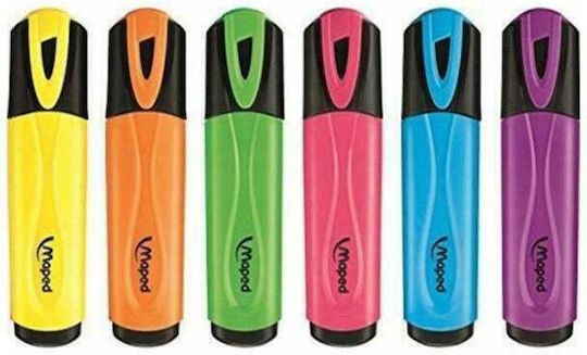 Maped Fluo Pep's Classic Μαρκαδόρος Υπογράμμισης (Διάφορα Χρώματα)