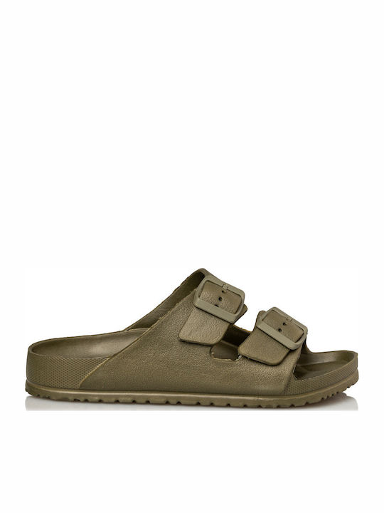 Envie Shoes Women's Flip Flops Khaki