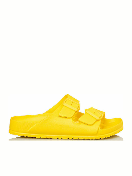 Envie Shoes Women's Flip Flops Yellow