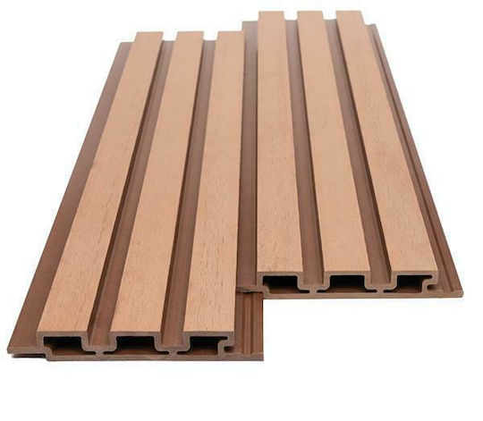 Newplan 3D Πάνελ Τοίχου Κήπου από WPC 290x17.65x2.5εκ.