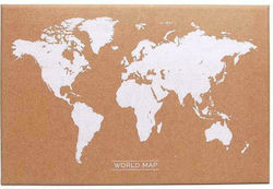 Next Pinnwand Kork World Map 60x40cm