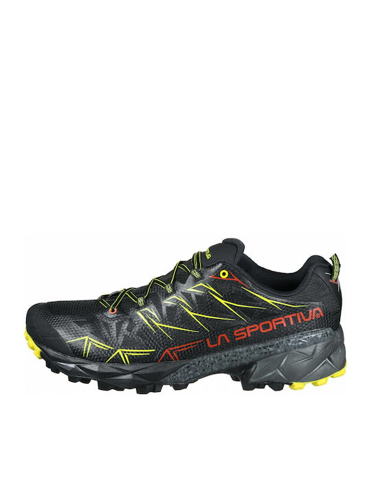 La Sportiva Akyra GTX Herren Sportschuhe Trail Running Schwarz Wasserdicht mit Gore-Tex Membran