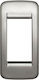 Vimar Rondo Vertical Switch Frame 1-Slot Silver...