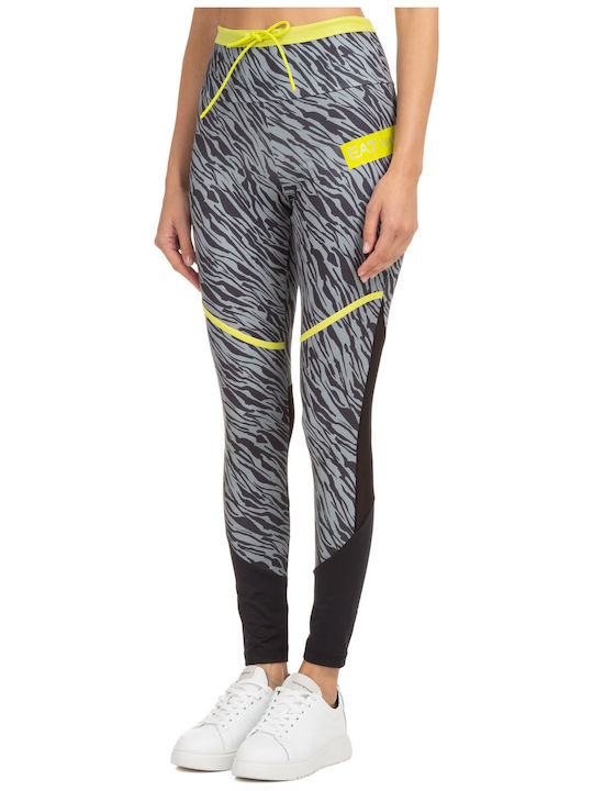 Women's Long Training Legging High Waisted Gray