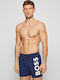 Octopus Herren Badebekleidung Shorts Marineblau