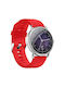 DAS.4 SG65 Smartwatch με Παλμογράφο (Black/Red)