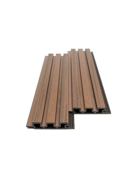 3D Wall Panels from PVC Screw-on Teak Beige 290...