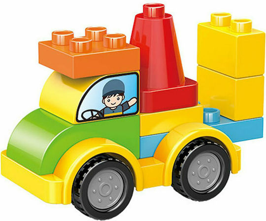 Luna Cuburi De Construit Camion 0658298 Pentru 3+ Ani 9 Bucăți
