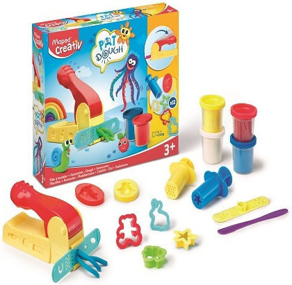Maped Plasticină - Joc Pentru 3+ Ani 4 Buc