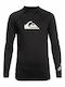 Quiksilver Kids Swimwear UV Long Sleeve Shirt Black